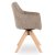 Обідній стілець поворотний Mebel Elit LEMON Бежевий ME.LEMON/BZ/T/K фото - 3