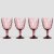Набір келихів Homla LUNNA 340 мл Рожевий 241222