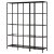 IKEA Стелаж VITTSJO Чорний (ИКЕА ВИТШО) 59902658