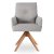 Обеденный стул поворотный Mebel Elit BIANCO Серый ME.BIANCO/P/T/K фото - 2