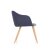 Обеденный стул Halmar K288 Синий - 3 Обеденный стул Halmar K288 Синий V-CH-K/288-KR-GRANATOWY фото - 3