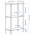 IKEA Стелаж HYLLIS Сріблястий (ИКЕА HYLLIS) 30428326 фото - 13