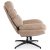 Кресло мягкое поворотное Mebel Elit ASTURIA Бежевый ME.ASTURIA/BZ/CZ/T/FW фото - 3