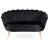 Диван Mebel Elit ZENDAYA Welur Чорний - 2 Диван Mebel Elit ZENDAYA Welur Чорний ME.ZENDAYA/CZ/ZL/V/FW фото - 2