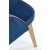 Обеденный стул Halmar Marino Monolith Синий V-PL-N-MARINO-D.MIODOWY-MONOLITH77 фото - 10