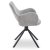Обеденный стул поворотный Mebel Elit FLAV Boucle Серый ME.FLAV/P/CZ/TB/K фото - 3