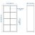 IKEA Стеллаж KALLAX Белый (ИКЕА КАЛЛАКС) 80275887 фото - 2