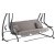 Садовые качели Garden Line 210x120x170 см Серый KRE3095 фото - 7