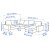 IKEA VIMLE (ИКЕА ВИМЛЕ) 49401831 фото - 2
