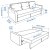 IKEA Раскладной диван FRIHETEN (ИКЕА ФРИХЕТЕН) 50341148 фото - 38