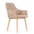 Обеденный стул Halmar K287 Бежевый V-CH-K/287-KR-BEŻOWY фото - 4
