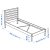 IKEA Кровать TARVA (ИКЕА ТАРВА) 30261270 фото - 11