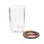 Стакан для зубных щеток Homla DENIKA Прозрачный 219807 фото - 2