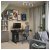 Компьютерный стол для работы сидя/стоя UTVISNING Черный - 2 IKEA Компьютерный стол для работы сидя/стоя UTVISNING Черный (ИКЕА УТМАНИНГ) 09571665 фото - 2
