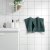 IKEA Рушник для обличчя FREDRIKSJON 30х30 см Зелений (ИКЕА ФРЕДРИКСИОН) 00572693 фото - 3