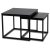 Комплект журнальних столів Mebel Elit TEVET Чорний ME.TEVET/CZ/CZ/L фото - 2