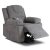 Кресло мягкое раскладное массажное с реклайнером Mebel Elit FENIX Velvet Серый ME.FENIX/P/SZTR/FW фото - 2