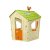 Домик для детей Keter Magic Playhouse | Экрю / Светло-зеленый 231601-1 фото - 3