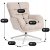 Кресло мягкое поворотное с подставкой Mebel Elit PASADENA Кремовый ME.PASADENA/KR/KR/T/FW фото - 8