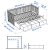 IKEA Ліжко HEMNES (ИКЕА ХЕМНЭС) 90349326 фото - 9