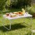 Складной туристический стол Garden Line 60 см Белый OXE3217 фото - 2