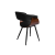 Обеденный комплект мебели Mebel Elit HARRY OKLAHOMA | Черный / Орех harry/oklahoma/czaorze фото - 4