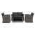 Комплект садовой мебели Mebel Elit DOVER Серый ME.DOVER/P/RT/OGR/ZES фото - 2