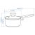 IKEA MIDDAGSMAT (ИКЕА МИДДАГСМАТ) 60463714 фото - 6