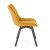 Обідній стілець поворотний Halmar K520 Гірчичний V-CH-K/520-KR-MUSZTARDOWY фото - 4