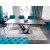 Раскладной обеденный стол Signal SORENTO Marmur Черный SORENTOCC160 фото - 4