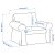 IKEA Кресло мягкое EKTORP Серый (ИКЕА ЭКТОРП) 09319881 фото - 3
