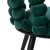 Обеденный стул Homla BUBBLE BEAM Welur Зеленый 226090 фото - 4