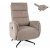 Крісло м'яке розкладне з реклайнером Signal FENIX Raven Темно-бежевий FENIXRACBE30