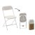 Складаний садовий стілець Garden Line ZUM3426 Білий ZUM3426 фото - 5