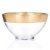 Миска Duka Strimma 15 см | Золотой / Прозрачный 1217827