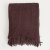 Плед Homla CHENILLE 130x170 см Шоколадный 245004