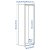 IKEA Каркас PLATSA (ИКЕА PLATSA) 30330952 фото - 4