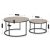 Комплект журнальних столів Mebel Elit ROCKY MAX 2 шт Бетон ME.MAXROCKY/BET/CZ/L фото - 11