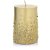 Свічка Duka Festlig Cylinder 10 см | Золотий 2221076