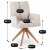 Обеденный стул поворотный Mebel Elit BIANCO Бежевый ME.BIANCO/BZ/T/K фото - 11