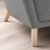 IKEA Кресло мягкое OSKARSHAMN Серый (ИКЕА Оскарсхамн) 20523611 фото - 2