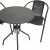 Садовий стіл Favora BISTRO Сірий FB12040GR фото - 8