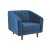 Крісло м'яке Signal Asprey 1 Velvet Синій ASPREY1VGR86