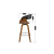 Барный стул Mebel Elit JERSEY Черный ME.JERSEY/CZ/O/DG/E/H фото - 14