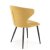 Обідній стілець Halmar K496 Гірчичний - 3 Обідній стілець Halmar K496 Гірчичний V-CH-K/496-KR-MUSZTARDOWY фото - 3