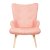 Крісло м'яке Homla MOSS POP Рожевий - 2 Крісло м'яке Homla MOSS POP Рожевий 223149 фото - 2