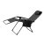 Складаний шезлонг Garden Line ZERO GRAVITY Чорний LEZ2589 фото - 3