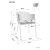 Обеденный стул Signal BONO 2 Velvet Серый BONOVCSZ фото - 4