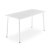 Садовый стол Halmar BOSCO 2 Белый - 2 Садовый стол Halmar BOSCO 2 Белый V-CH-BOSCO-ST-BIAŁY фото - 2