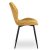 Обеденный стул Mebel Elit IRYS Welur Горчичный - 3 Обеденный стул Mebel Elit IRYS Welur Горчичный ME.IRYS/CU/V/K фото - 3